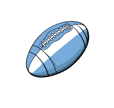 Argentina Rugby Ball Hoody (Sky Blue)